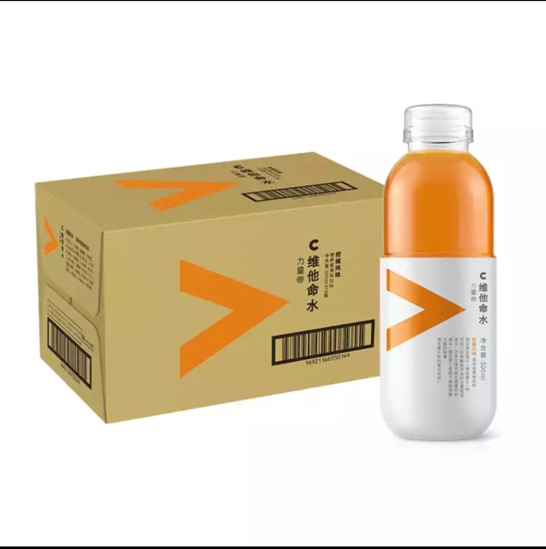 农夫山泉力量帝维他命水柑橘柠檬风味500ml