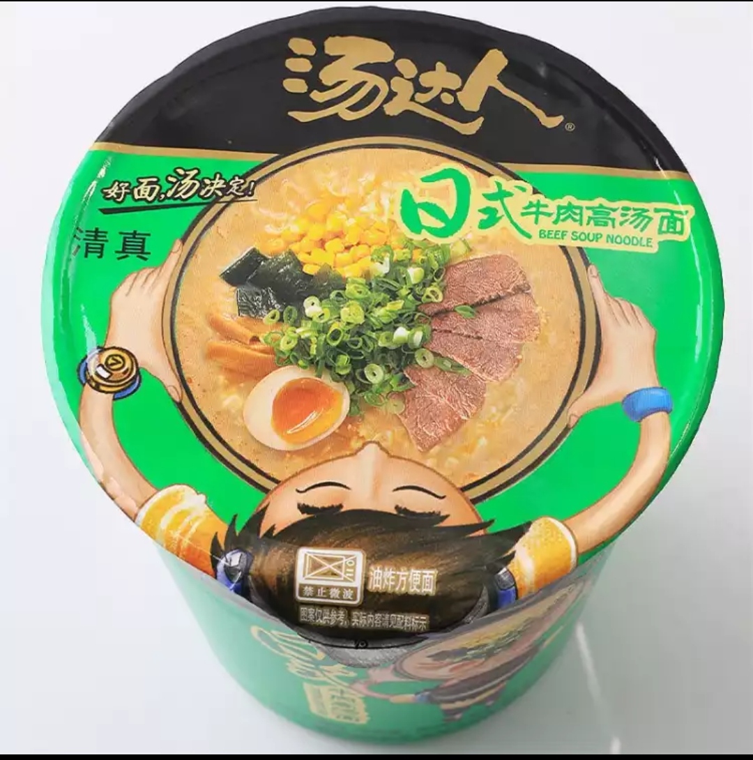 汤达人日式高唐牛肉面杯装83克